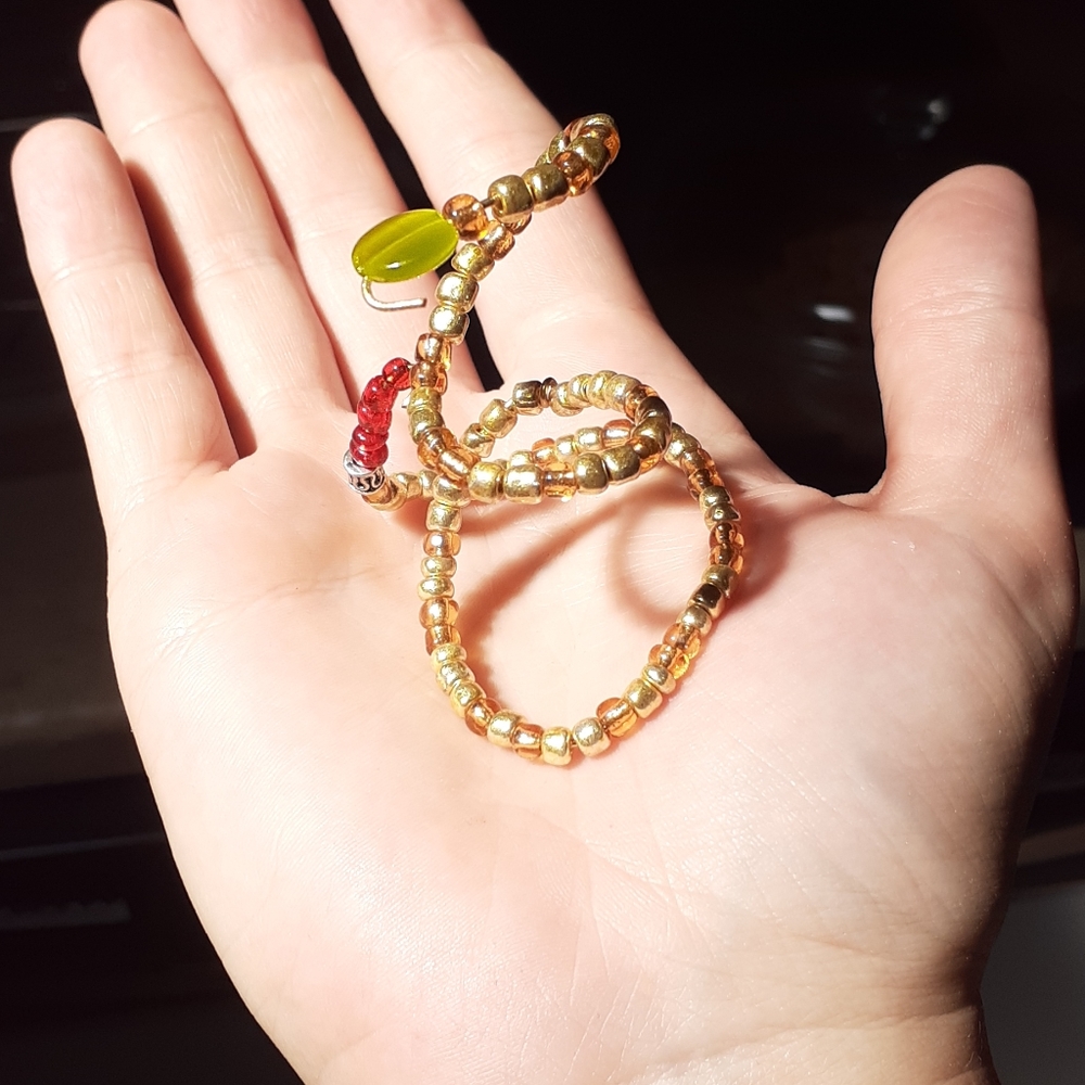 Handcrafted Rattlesnake Desk Ornament